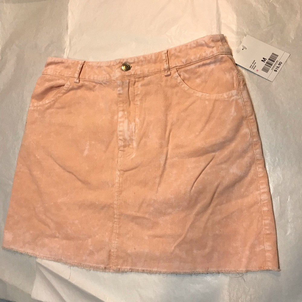 Corduroy Mini Skirt